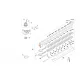 STIHL  Listwa ślizgowa noży HA07 713 2200